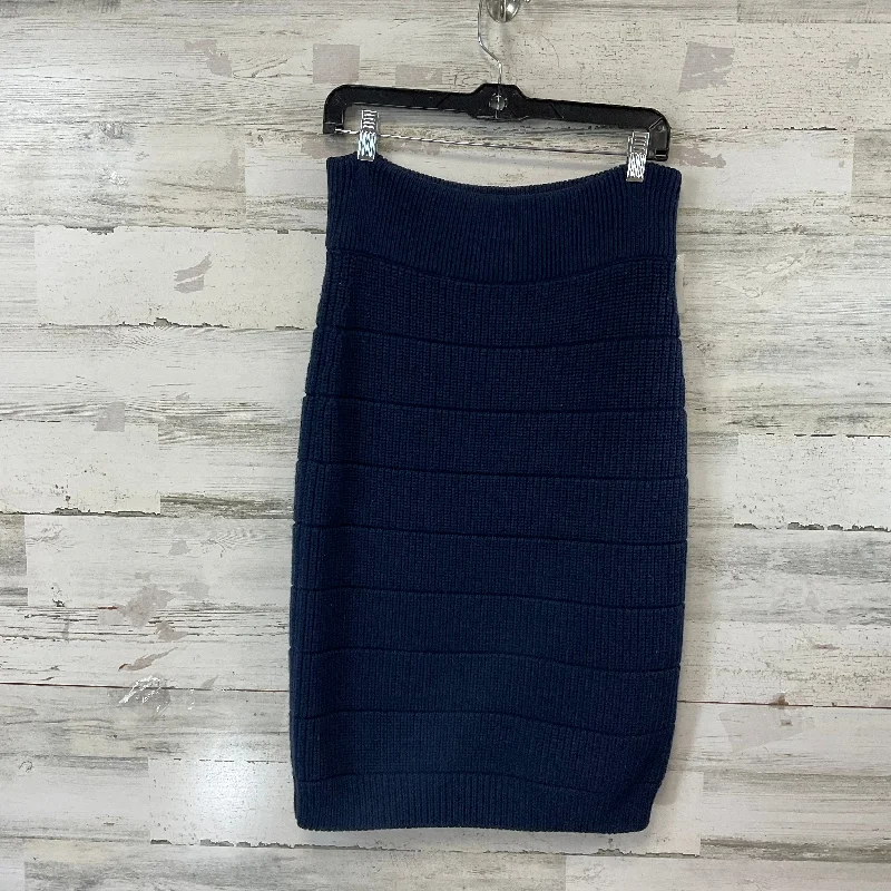 Skirt Midi By Marc By Marc Jacobs In Blue, Size: L