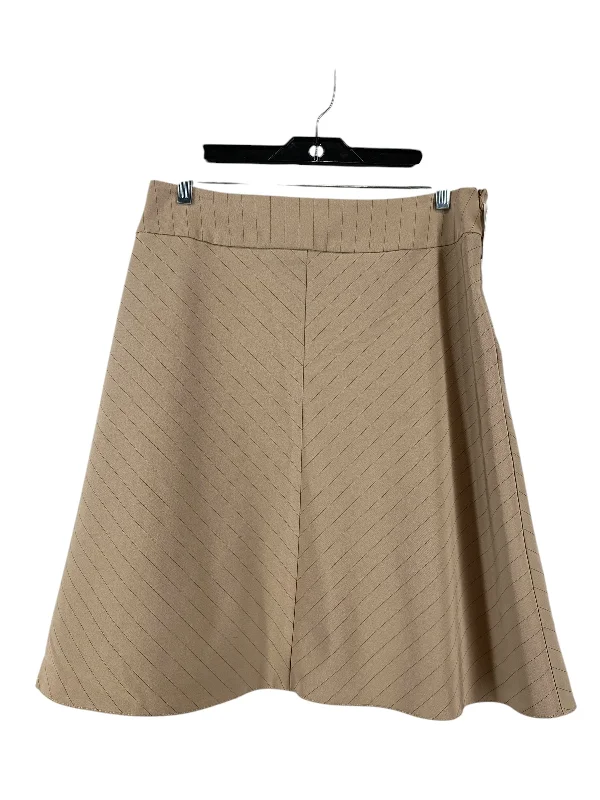 Skirt Mini & Short By Necessary Objects In Tan, Size: M