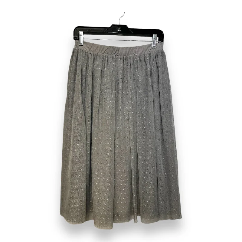 Skirt Midi By Garnet Hill In Polkadot Pattern, Size: S