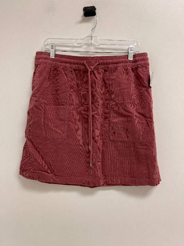 Skirt Mini & Short By Loft In Pink, Size: L