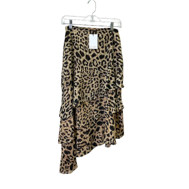 Skirt Maxi By Sugar Lips In Animal Print, Size:S