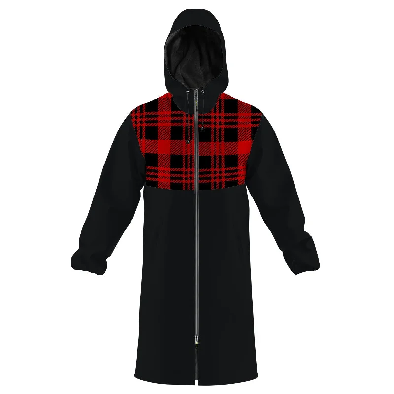 Wet flannel Swim Parka