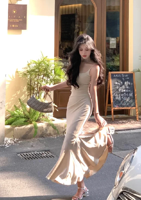 Women's Mermaid Dress Long Dress Sexy Fashion Elegant Casual Dress      S5399