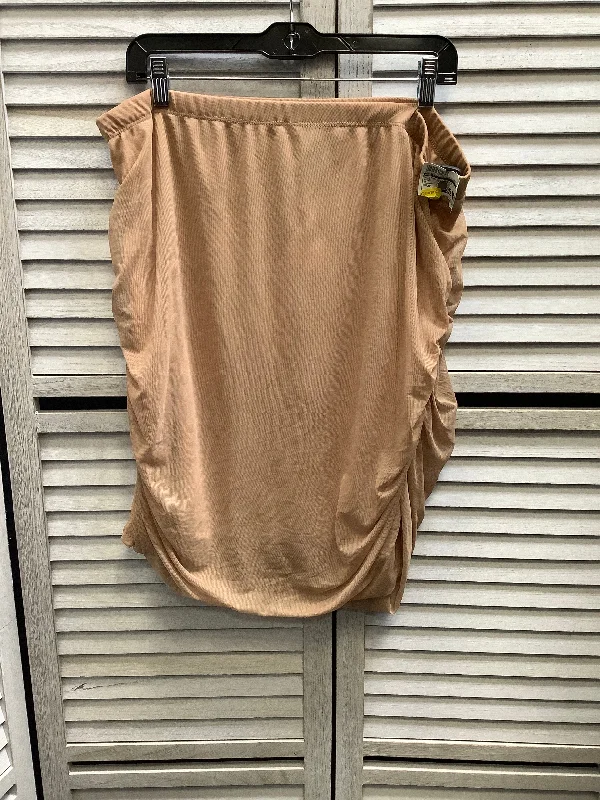 Skirt Mini & Short By Rue 21 In Brown, Size: 3x