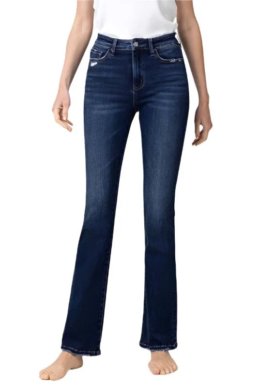 High Rise Slim Bootcut Jeans