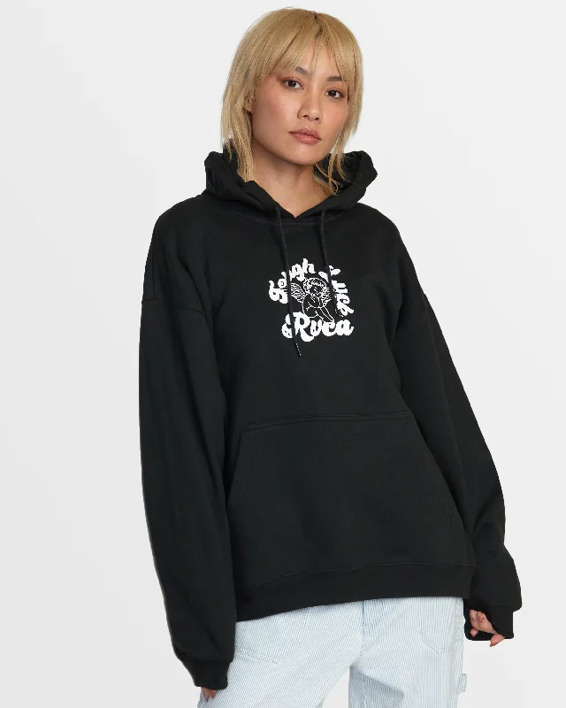 Tough Luck Hoodie - Rvca Black