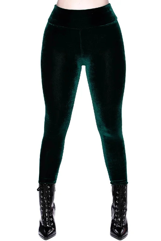 Hematite Leggings [EMERALD]