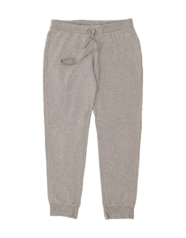 CHAMPION Womens Tracksuit Trousers Joggers UK 14 Large  Grey Cotton