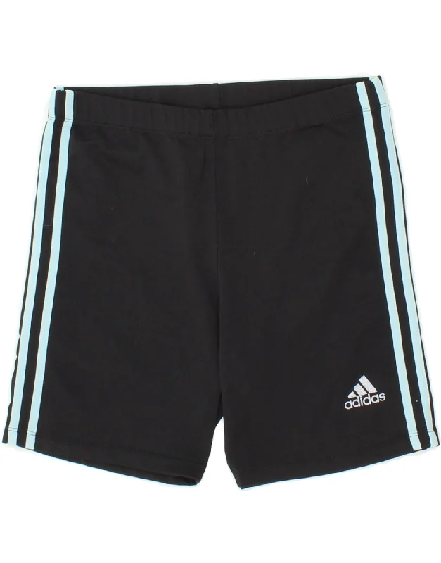 ADIDAS Womens Sport Shorts UK 18 XL  Black Polyester