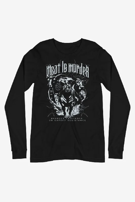 Meat is Murder - Unisex Long Sleeve Tee