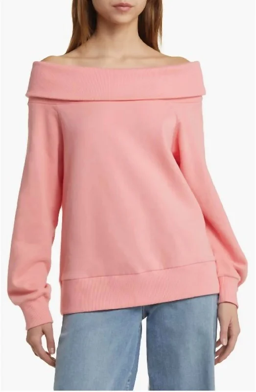 Barbie Sweatshirt In Babydoll