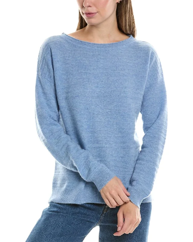 InCashmere Links Cashmere Sweater