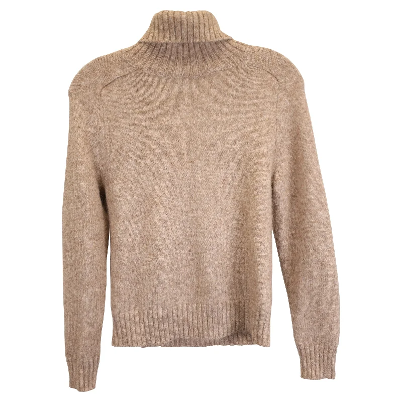 Nili Lotan Atwood Sweater in Beige Wool