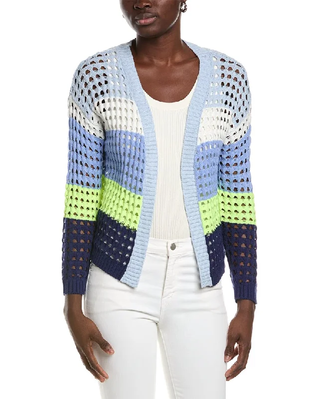 WISPR Pointelle Silk-Blend Cardigan