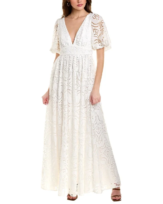 Badgley Mischka Lace Gown