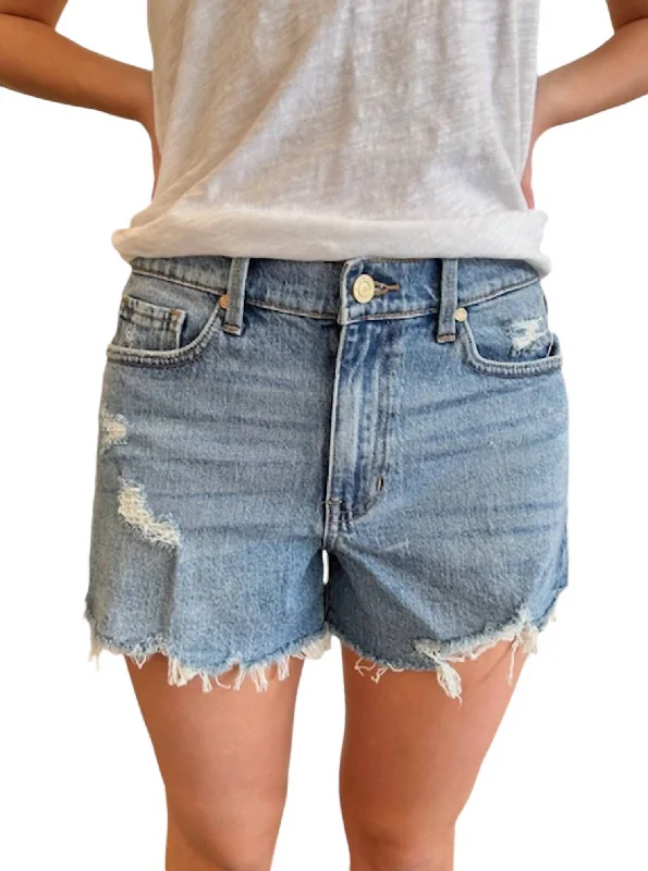 Denim Shorts In Blue