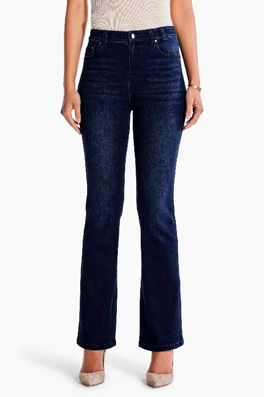 High Rise Boot Cut Jean In Twilight