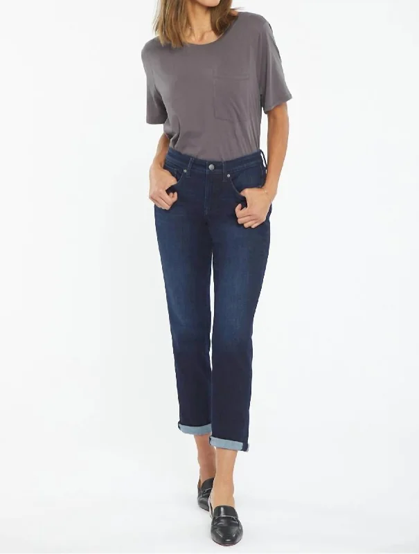 Margot Girlfriend With Rolled Cuff Jean In Rapture