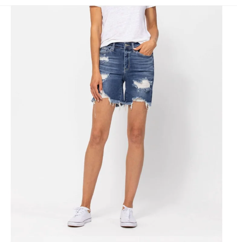 Melissa Bermuda Shorts In Blue