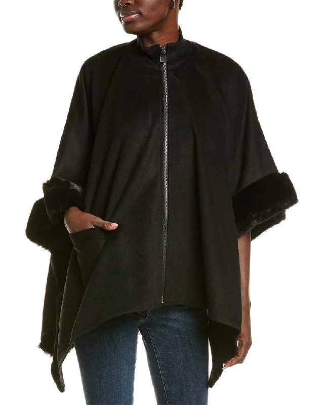 tyler böe Leslie Wool-Blend Zip Cape